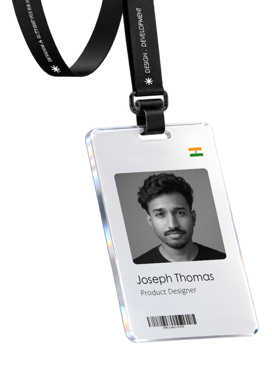 Joseph Thomas designer ID card
