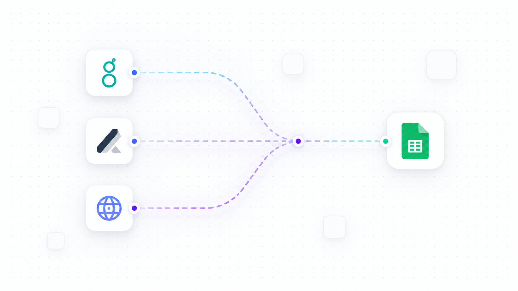 infographic showing a workflow for automating job discovery and tracking