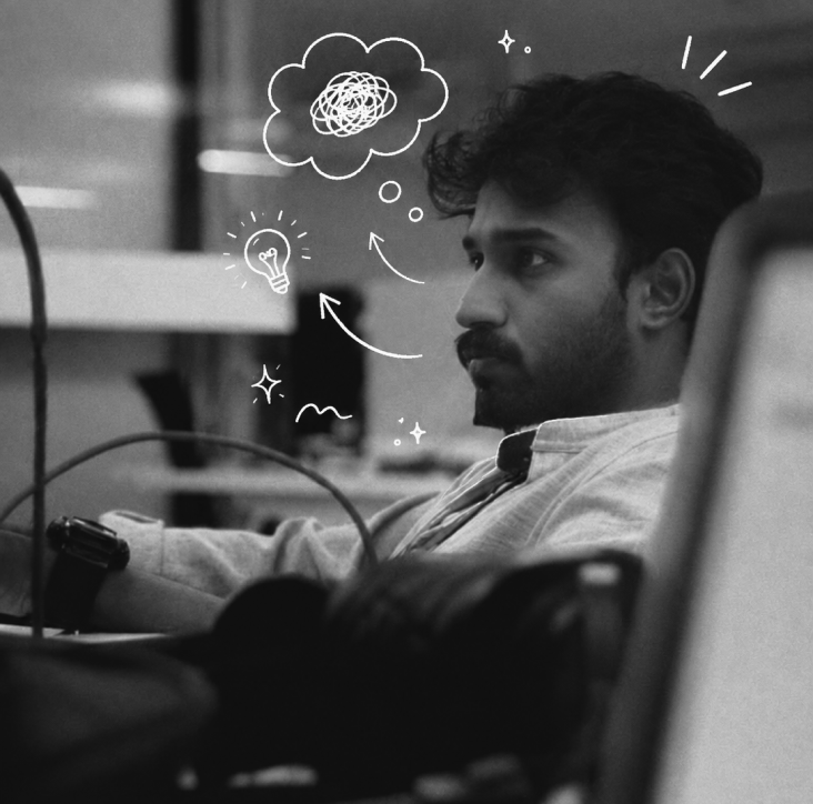 Joseph working on the NewAgeSysIT redesign